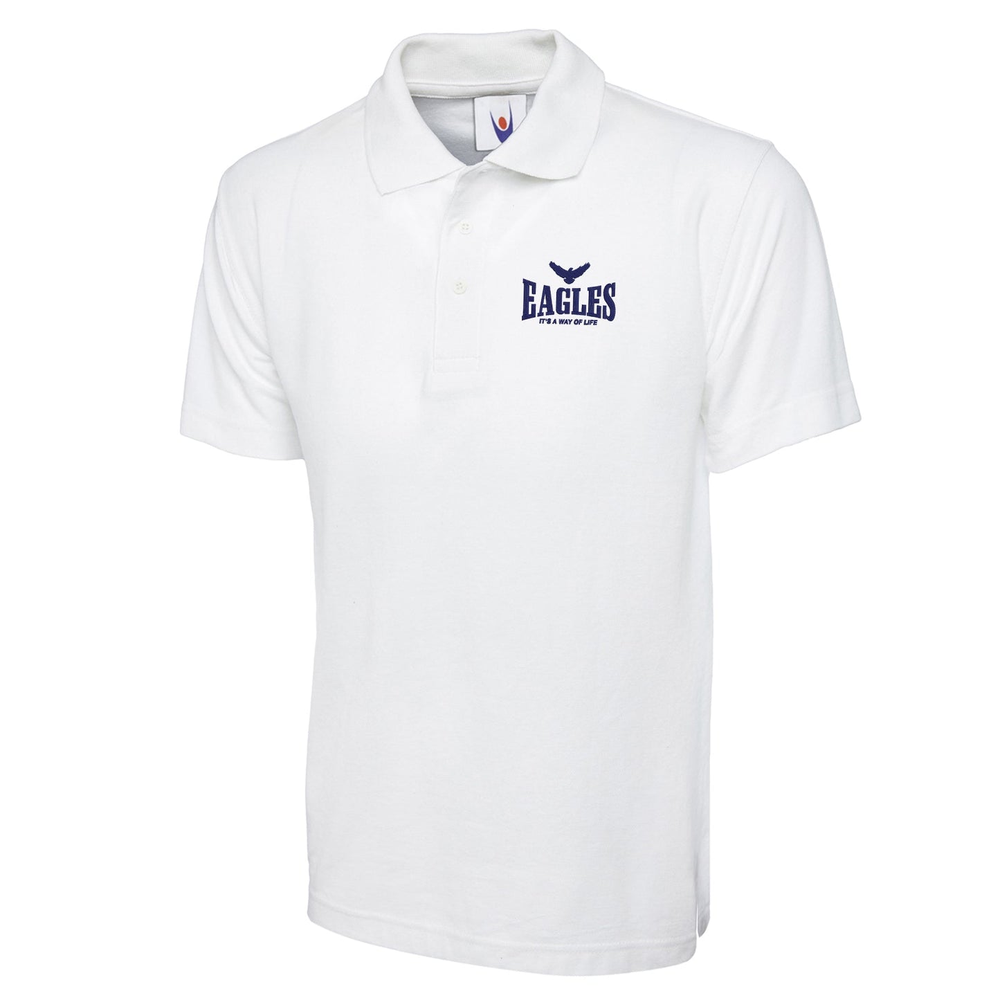 Eagles It's a Way of Life Embroidered Classic Polo Shirt