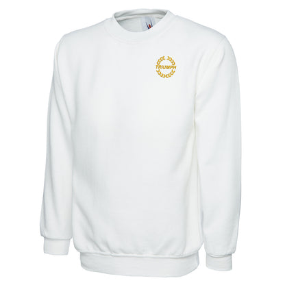 Triumph Motor Company Embroidered Classic Sweatshirt