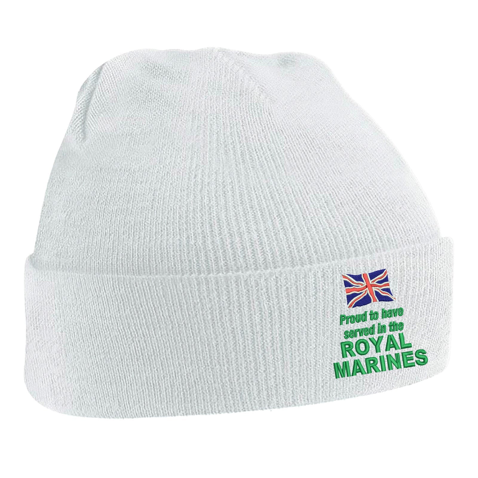 Proud to Have Served in The Royal Marines Beanie Hat
