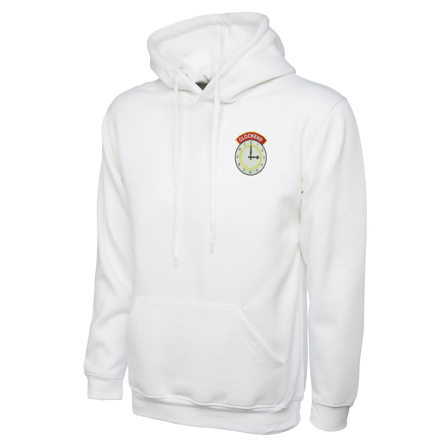Clockend Embroidered Classic Hoodie