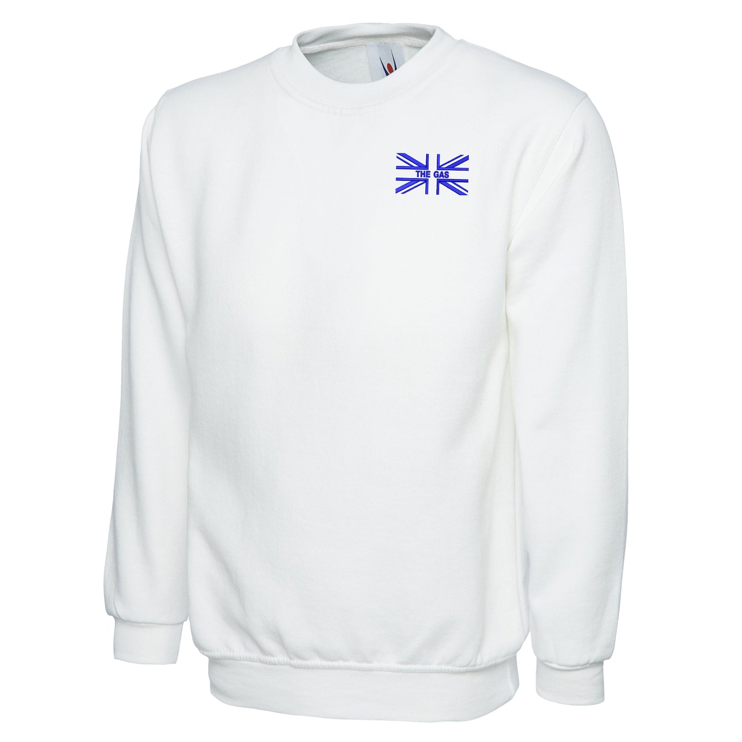 The Gas Union Jack Embroidered Classic Sweatshirt