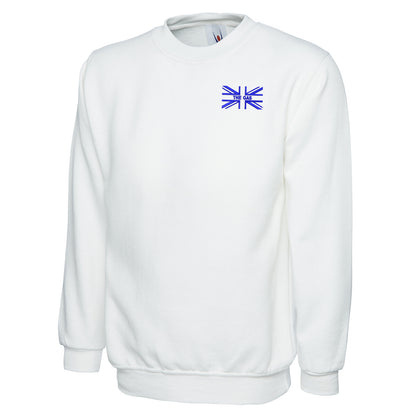 The Gas Union Jack Embroidered Classic Sweatshirt