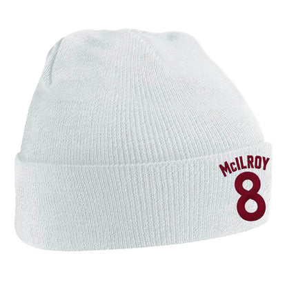 Jimmy McIlroy Burnley Football Beanie Hat 