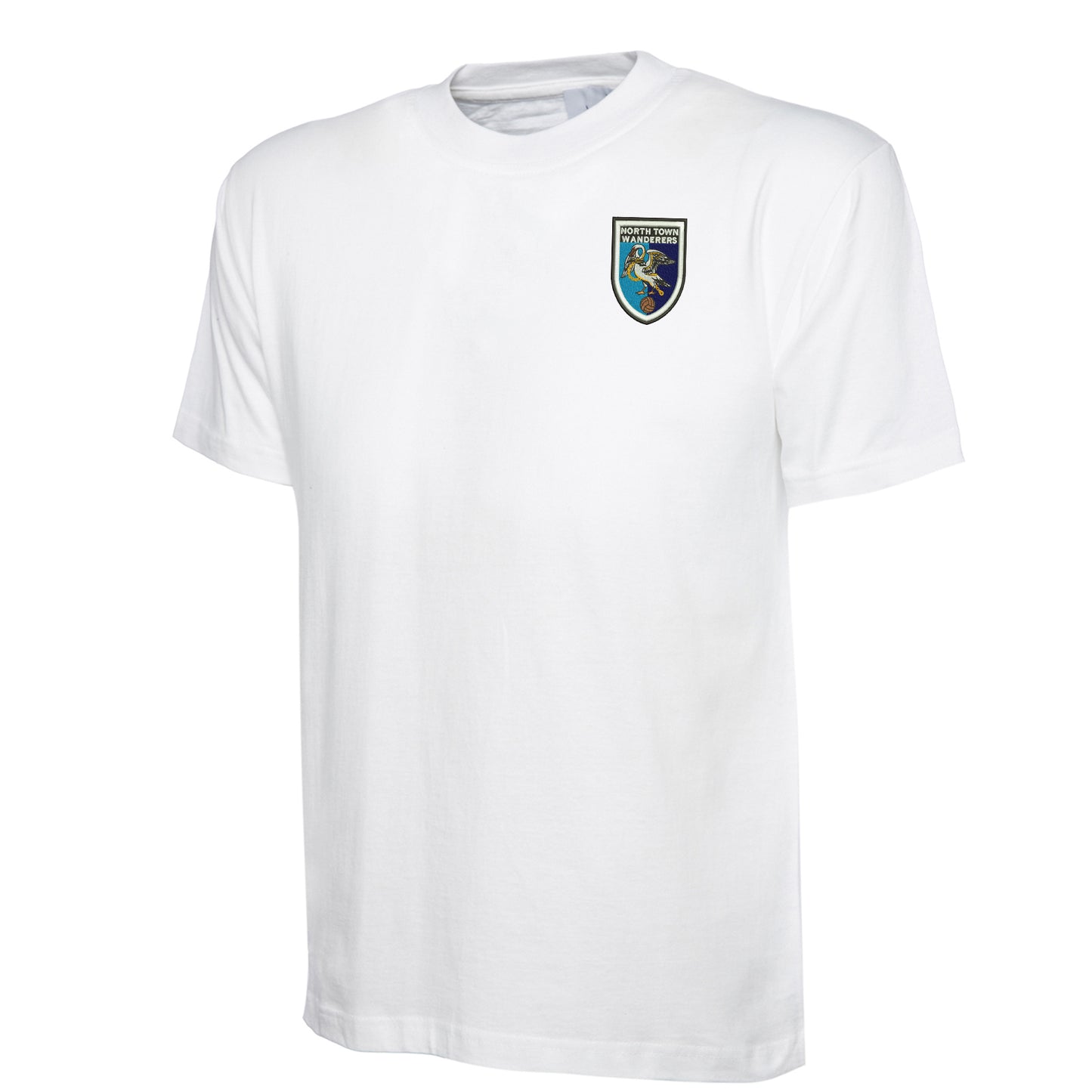 Retro North Town Wanderers Embroidered Classic T-Shirt