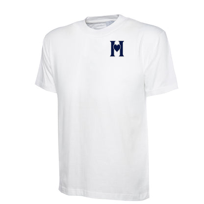 Childs Retro Old School Hearts Football Shirt 