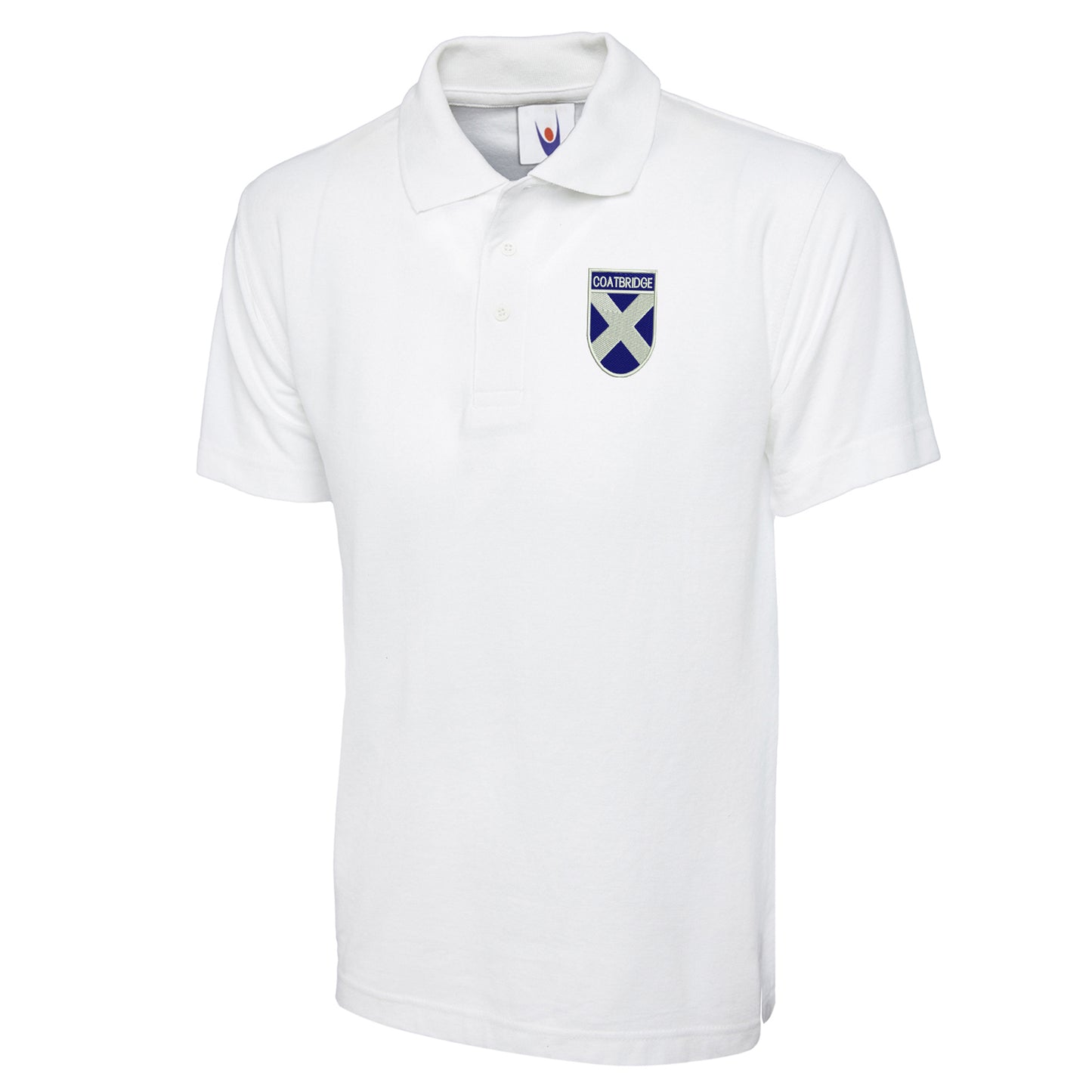 Coatbridge Flag of Scotland Shield Classic Polo Shirt