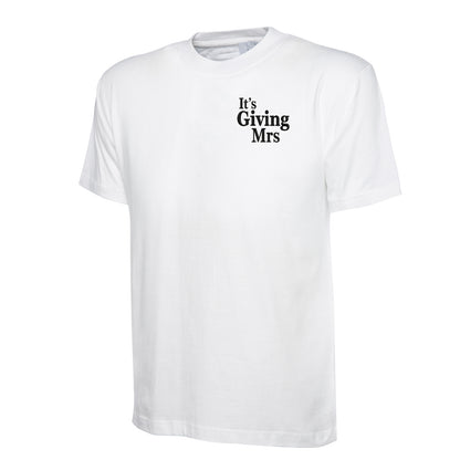 Childs It's Giving Mrs Shirt 