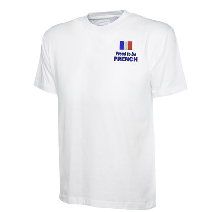 Proud to be French Embroidered Classic T-Shirt