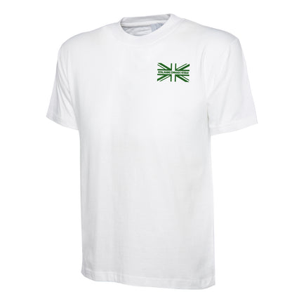 Royal Marine Commando Veteran Union Jack Embroidered Classic T-Shirt
