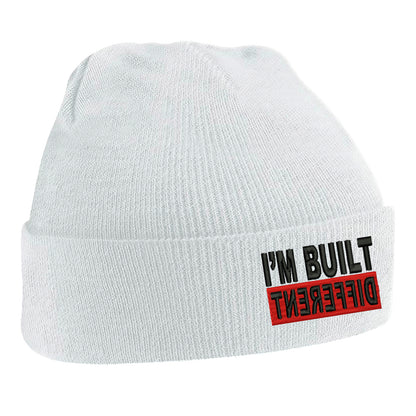 Hits Different Embroidered Beanie Hat