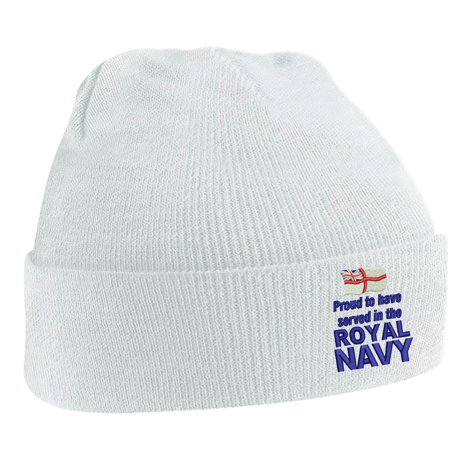 Proud to Have Served in The Royal Navy Beanie Hat