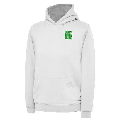 Children's Hibs FC Choose Leith Football Hoodie 