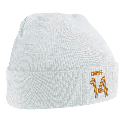 Cruyff 14 Embroidered Beanie Hat