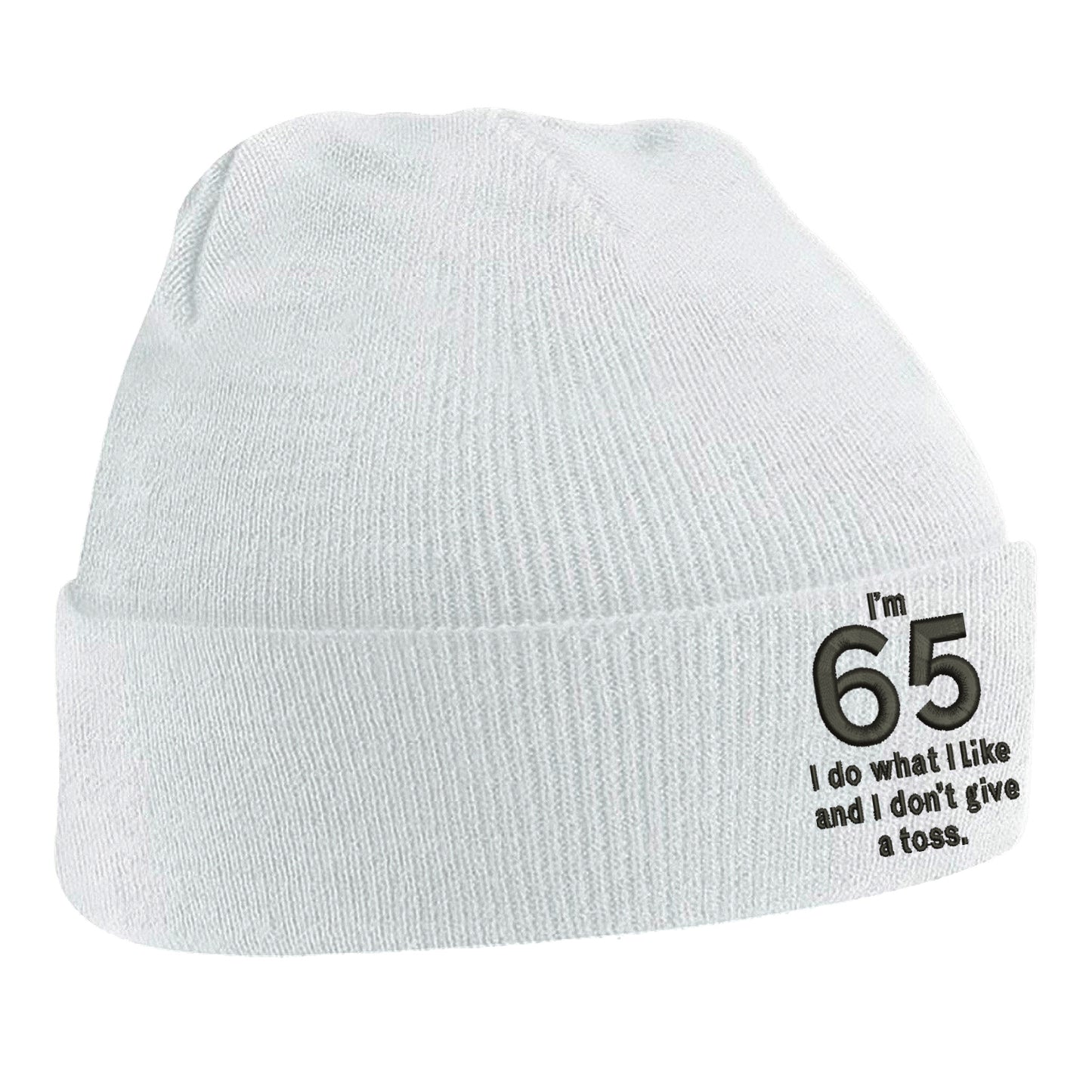 65th Birthday Beanie Hat