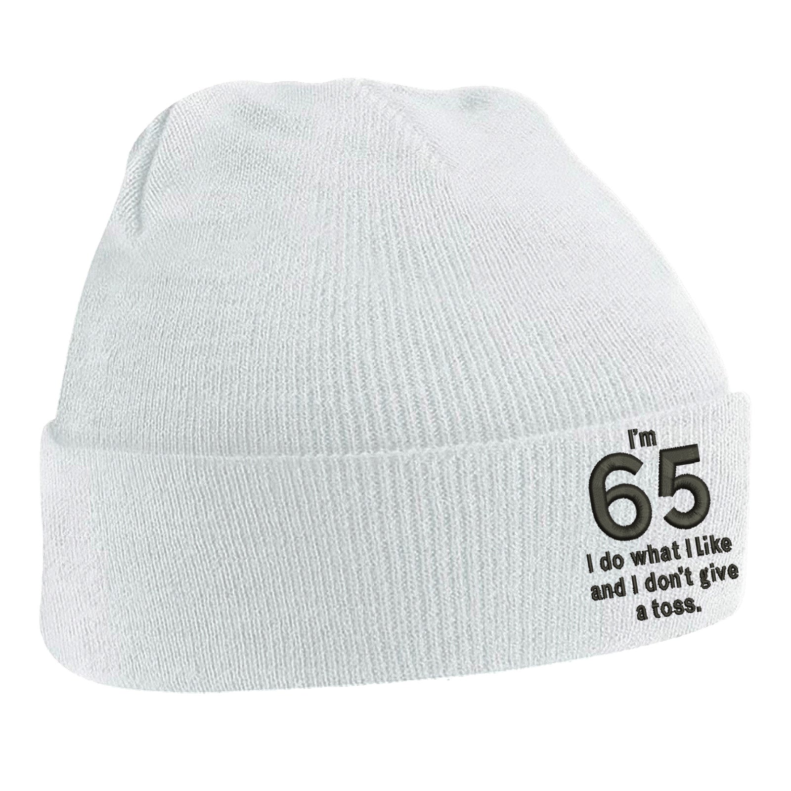65th Birthday Beanie Hat