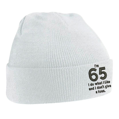 65th Birthday Beanie Hat