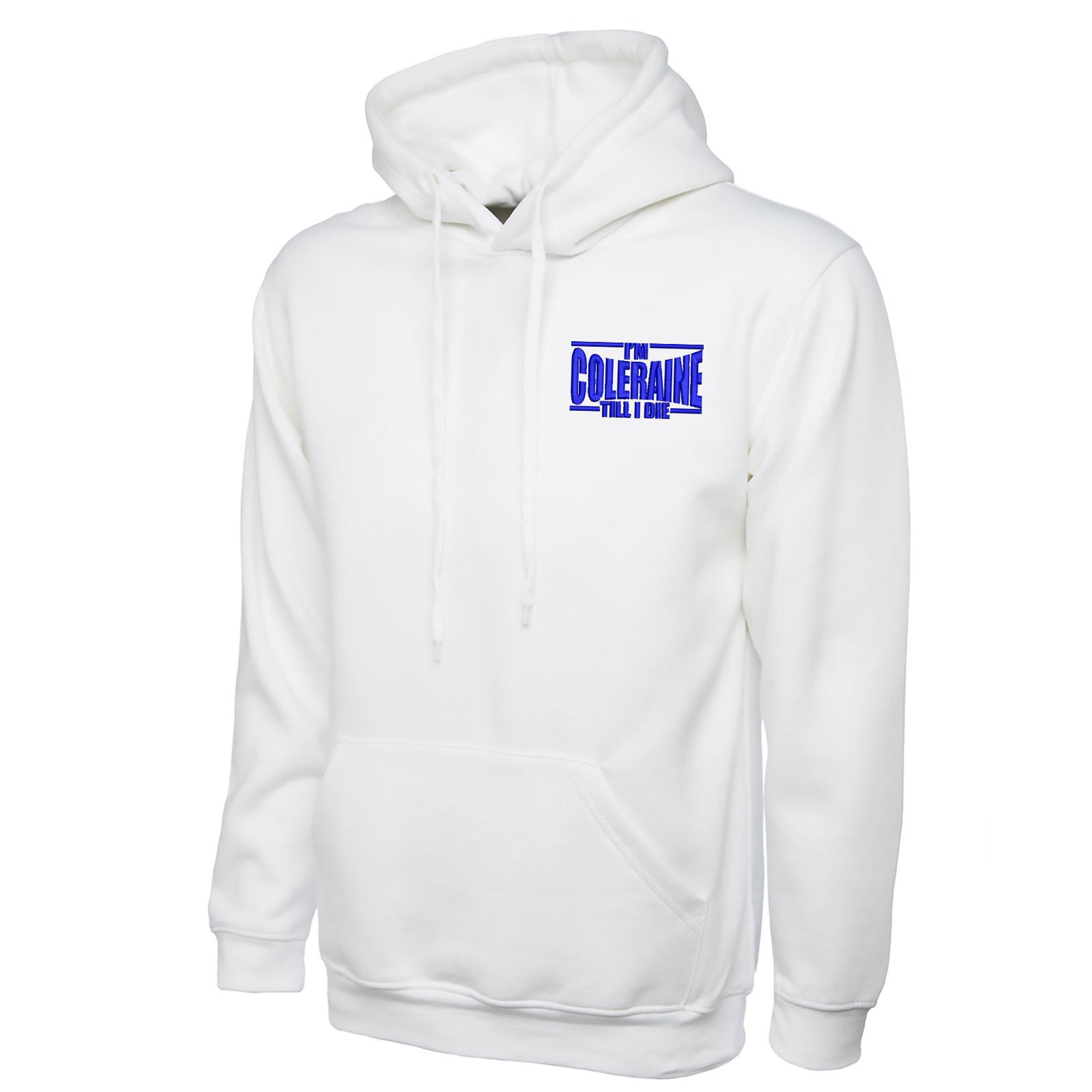 I am Coleraine Embroidered Hoodie
