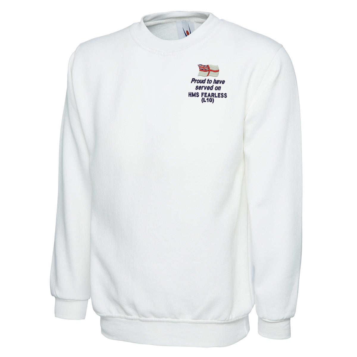 Proud to Have Served on HMS Fearless (L10) Classic Sweatshirt