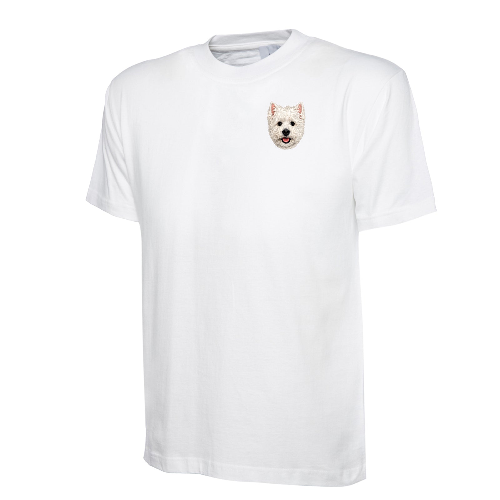 Childs Westie Dog Face Shirt 