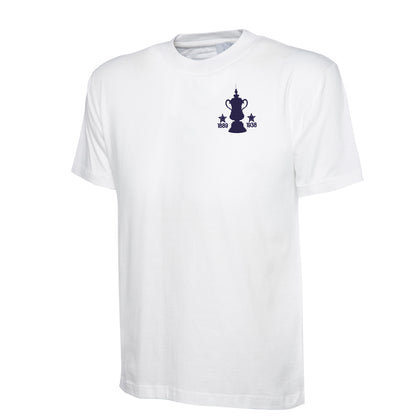 Retro Preston Two Time Cup Winners Embroidered Children's T-Shirt