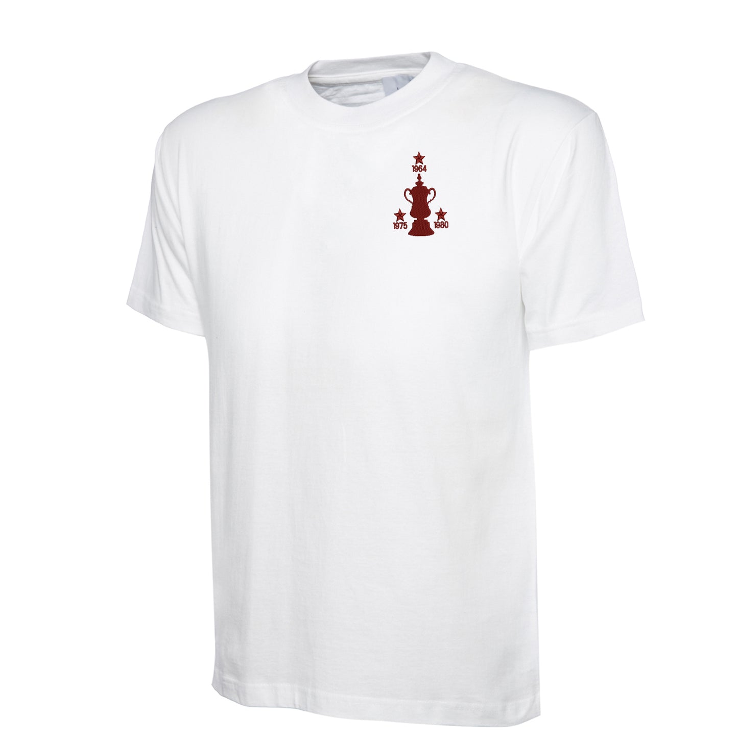 Retro West Ham Three Time Cup Winners Embroidered Children's T-Shirt