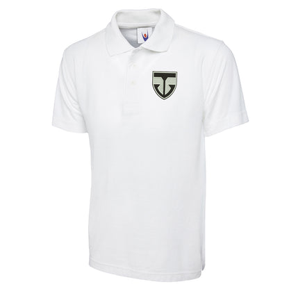 Retro Ayr United Embroidered Classic Polo Shirt