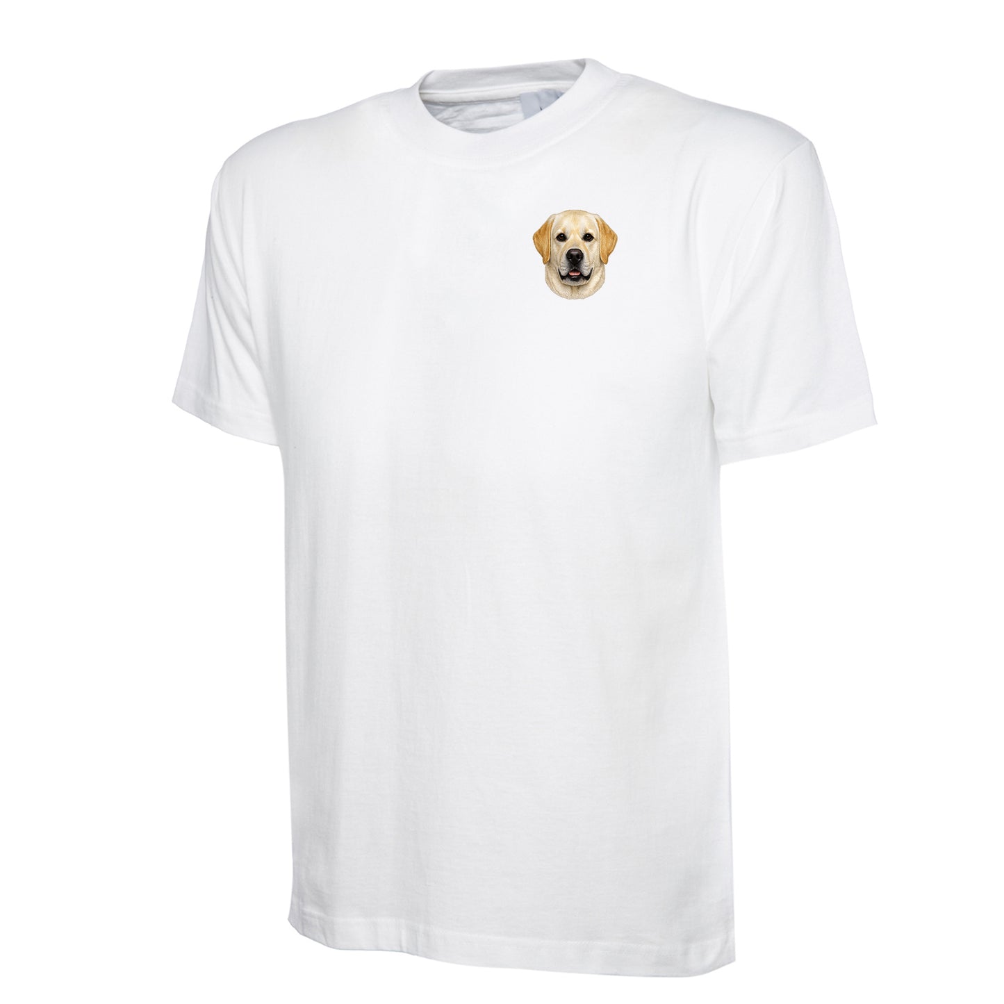 Childs Yellow Labrador Dog Face Shirt 