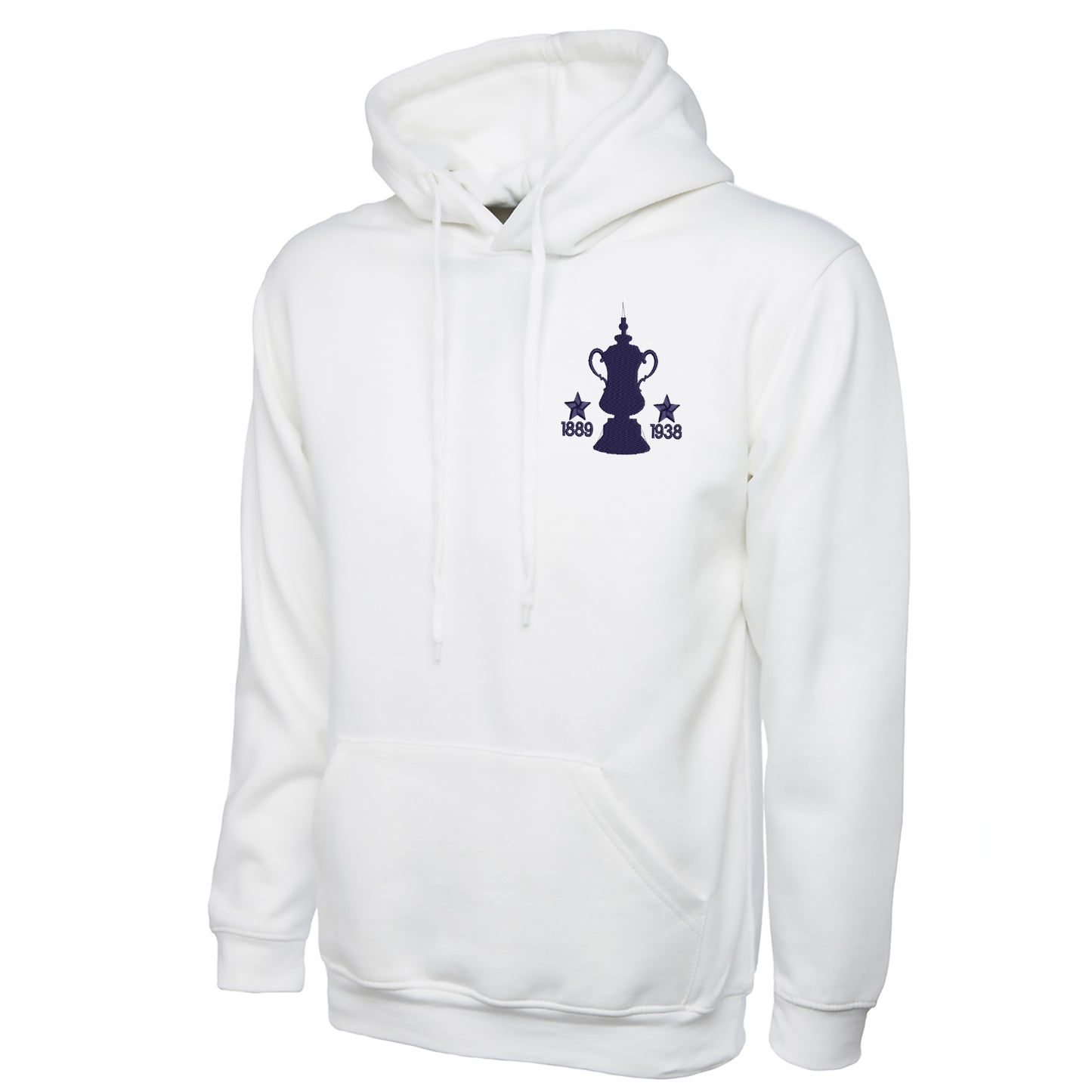 Retro Preston Two Time Cup Winners Embroidered Hoodie