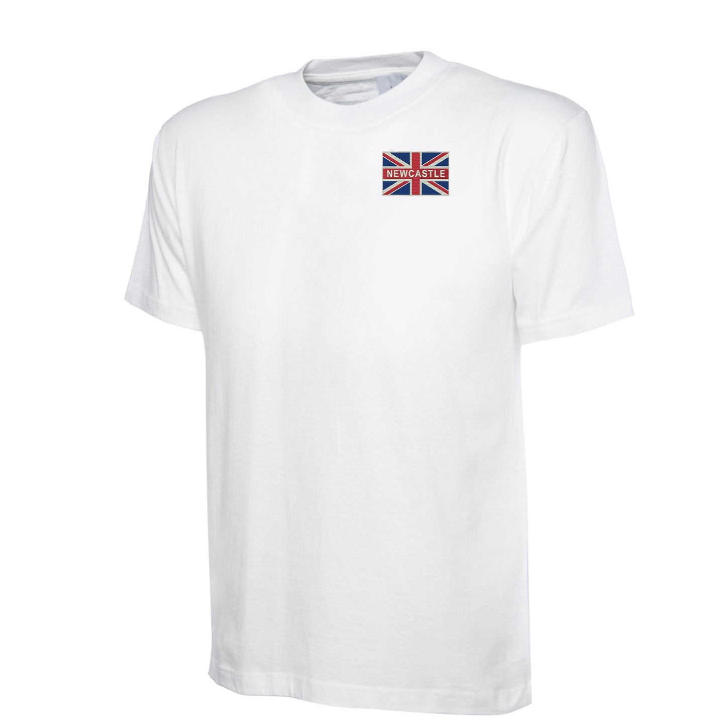 Newcastle Coloured Union Jack Flag Embroidered Children's T-Shirt