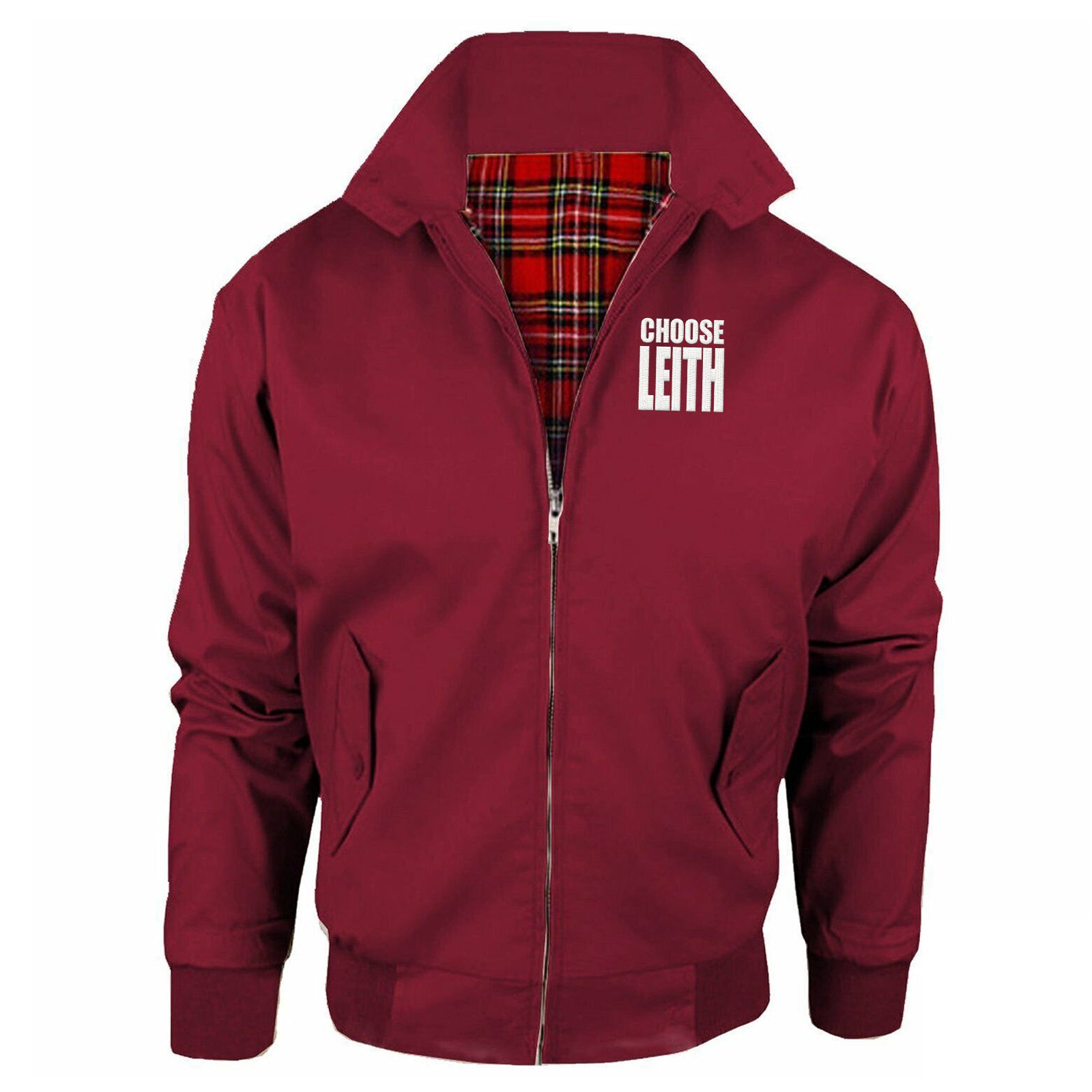 Hibs FC Choose Leith Football Jacket Mens 