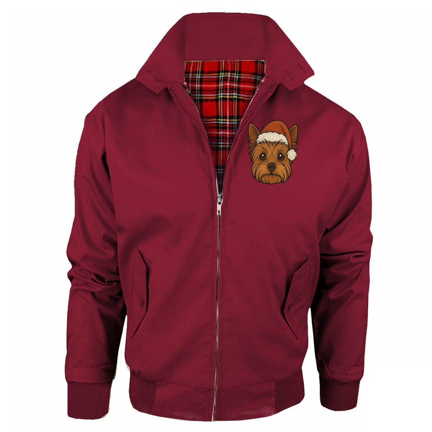 Yorkshire Terrier Christmas Jacket Mens