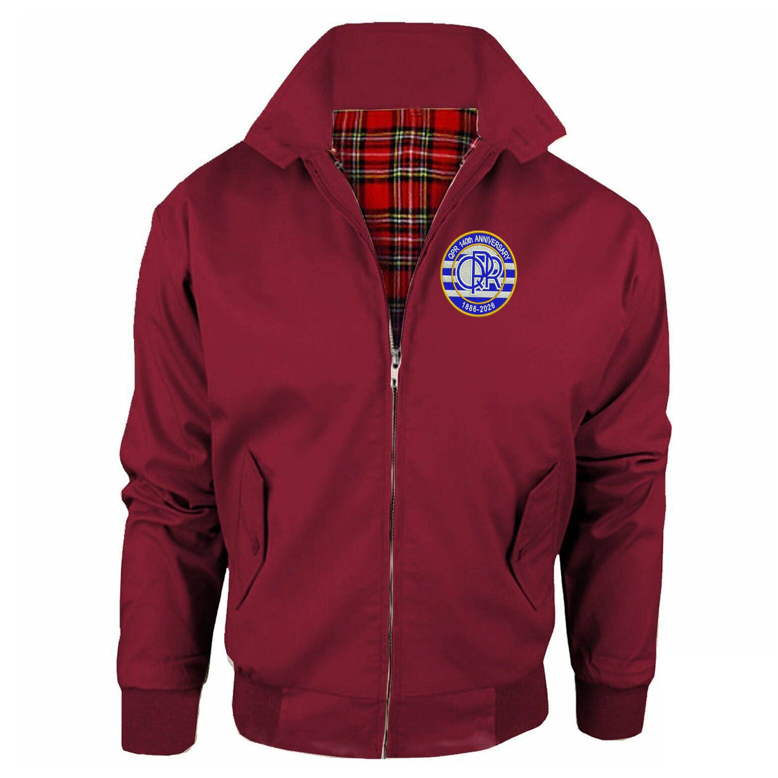 QPR Classic Football Jacket Mens