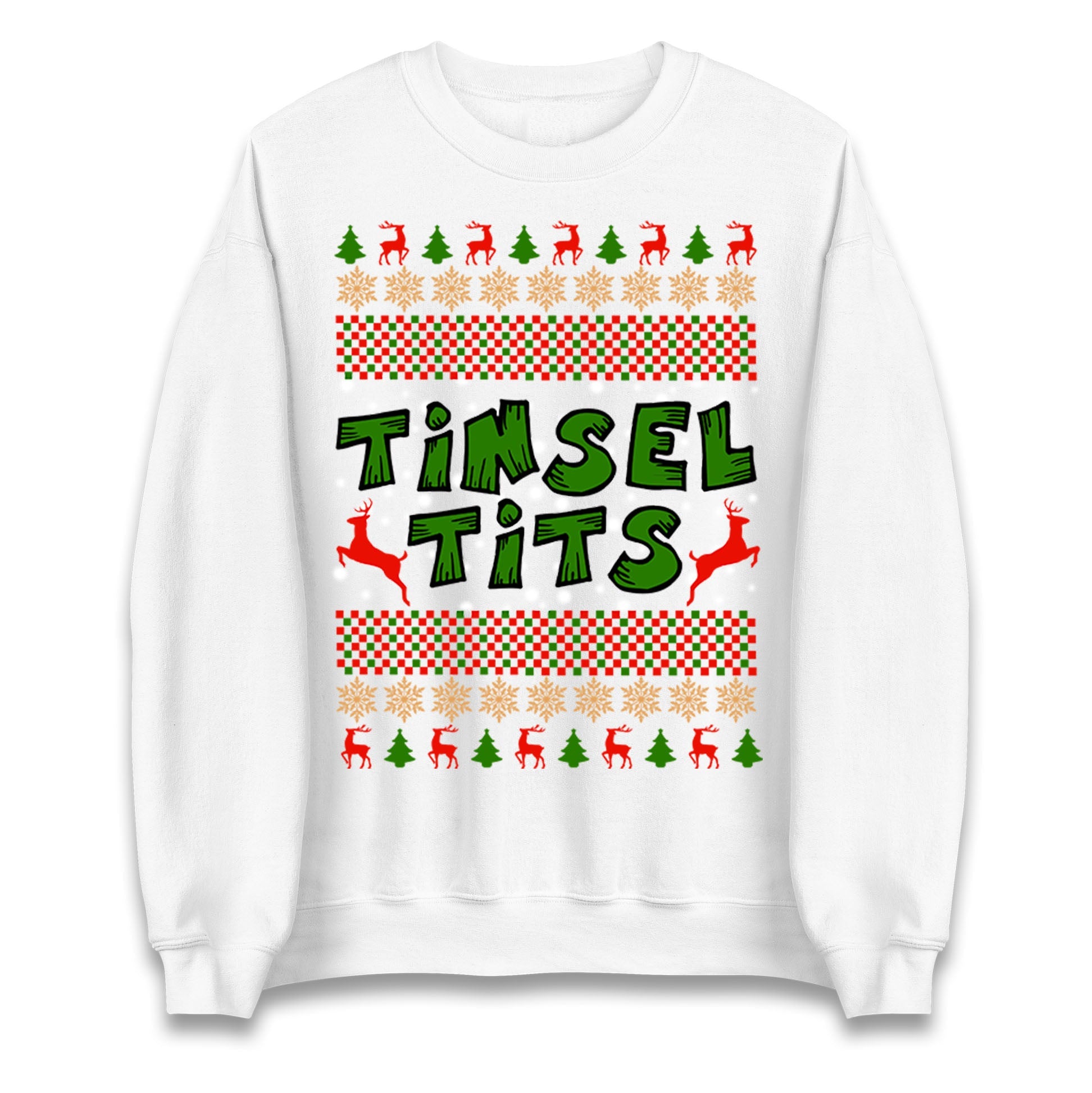 Tinsel Tits Christmas Jumper