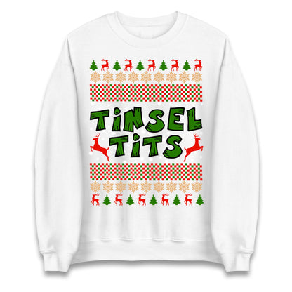 Tinsel Tits Christmas Jumper
