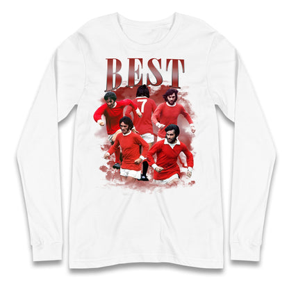George Best Long Sleeve T Shirt