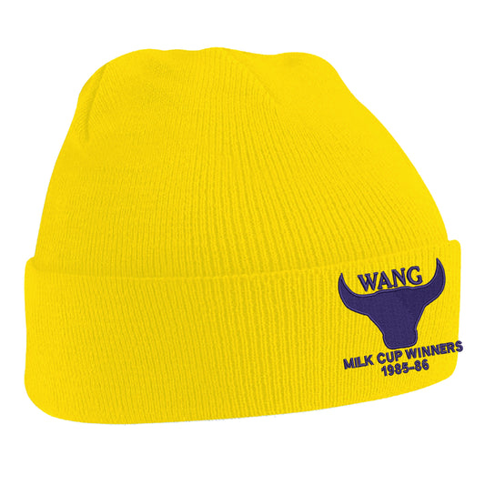 Retro Oxford Milk Cup Winners 1985-86 Embroidered Beanie Hat