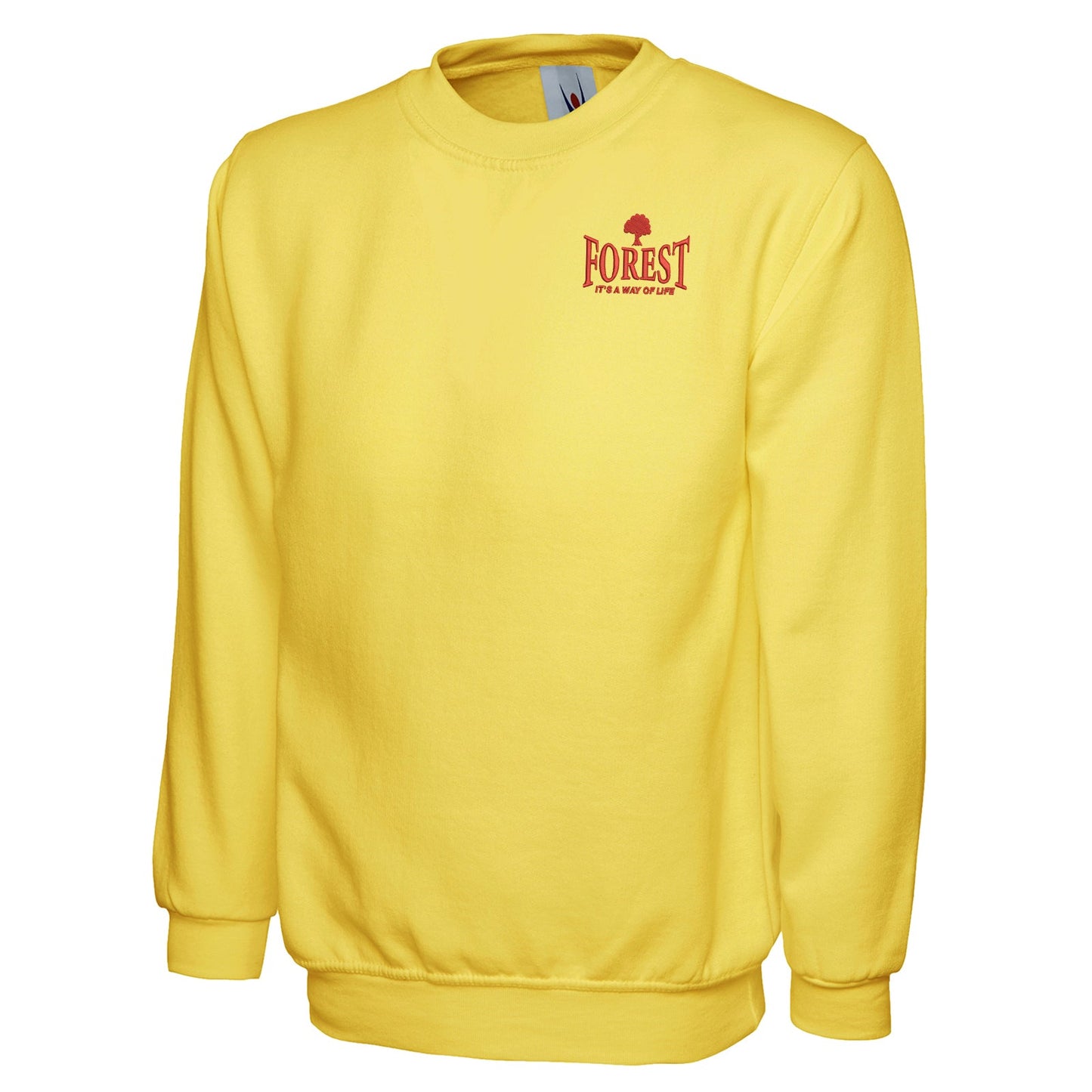 Forest It's a Way of Life Embroidered Classic Sweatshirt