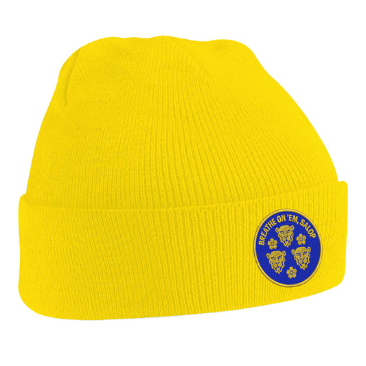 Shrewsbury Town Breathe on em Salop Beanie Hat