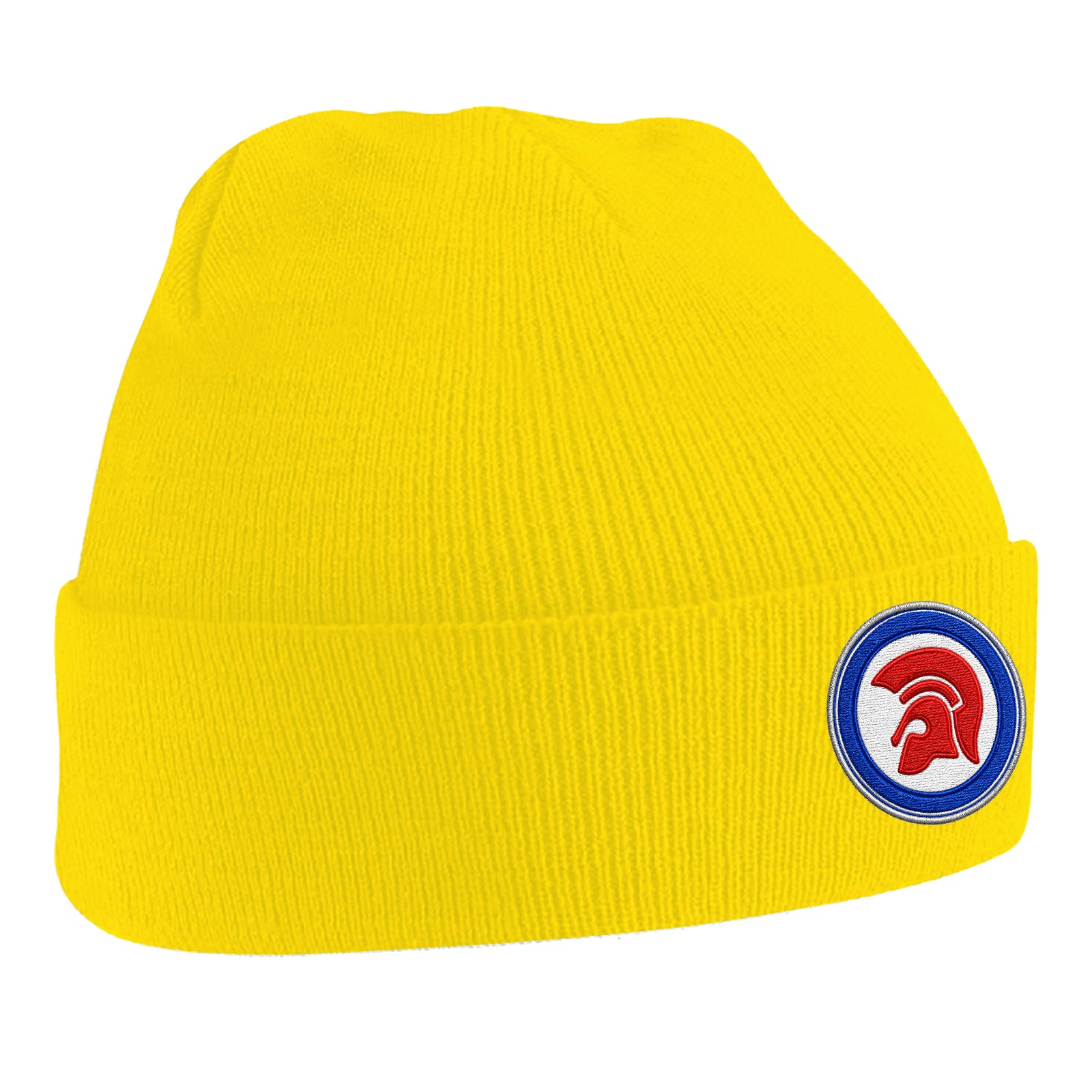 Trojan Helmet Roundel Beanie Hat