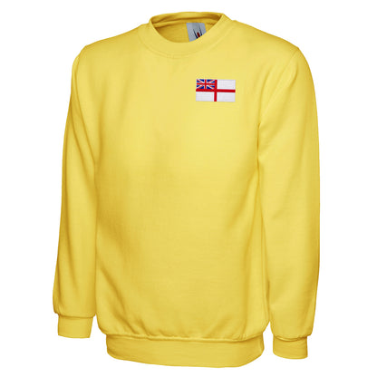 Royal Navy White Ensign Flag Sweatshirt