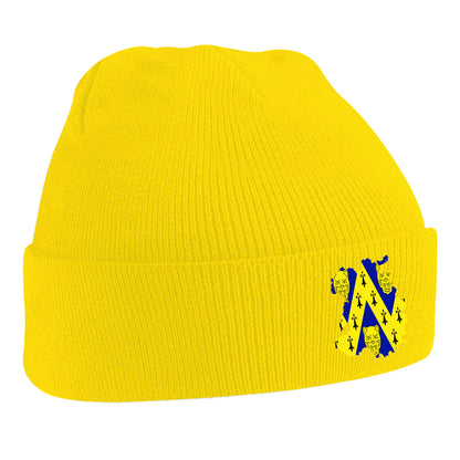 Shropshire Flag Map Embroidered Beanie Hat