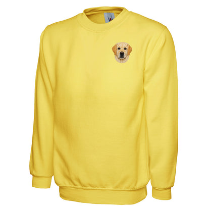 Labrador Dog Face Sweatshirt