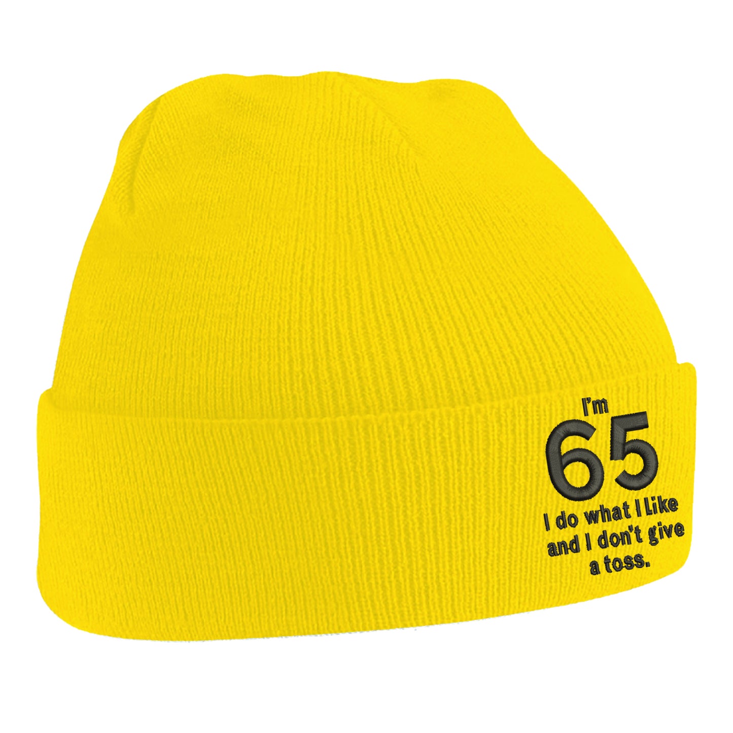 65th Birthday Beanie Hat