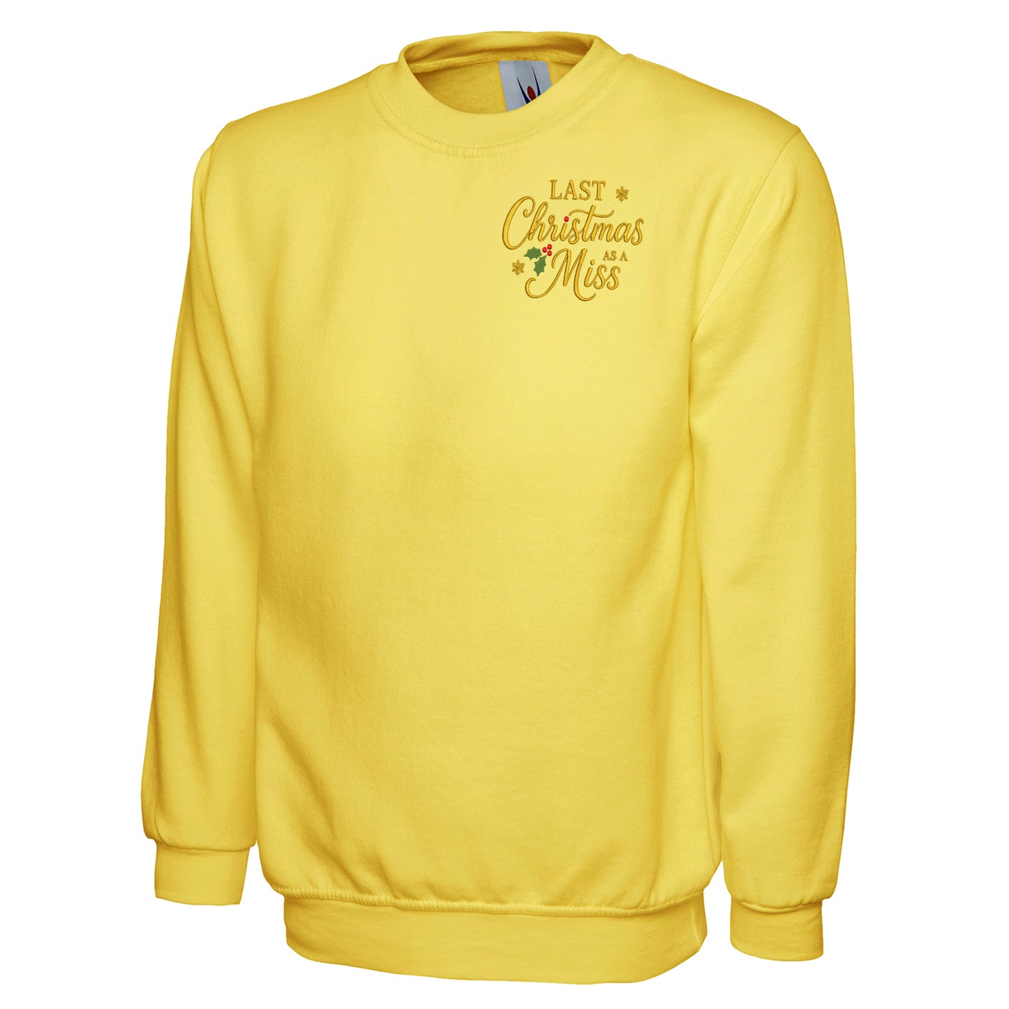 Last Christmas as Miss Sweatshirt