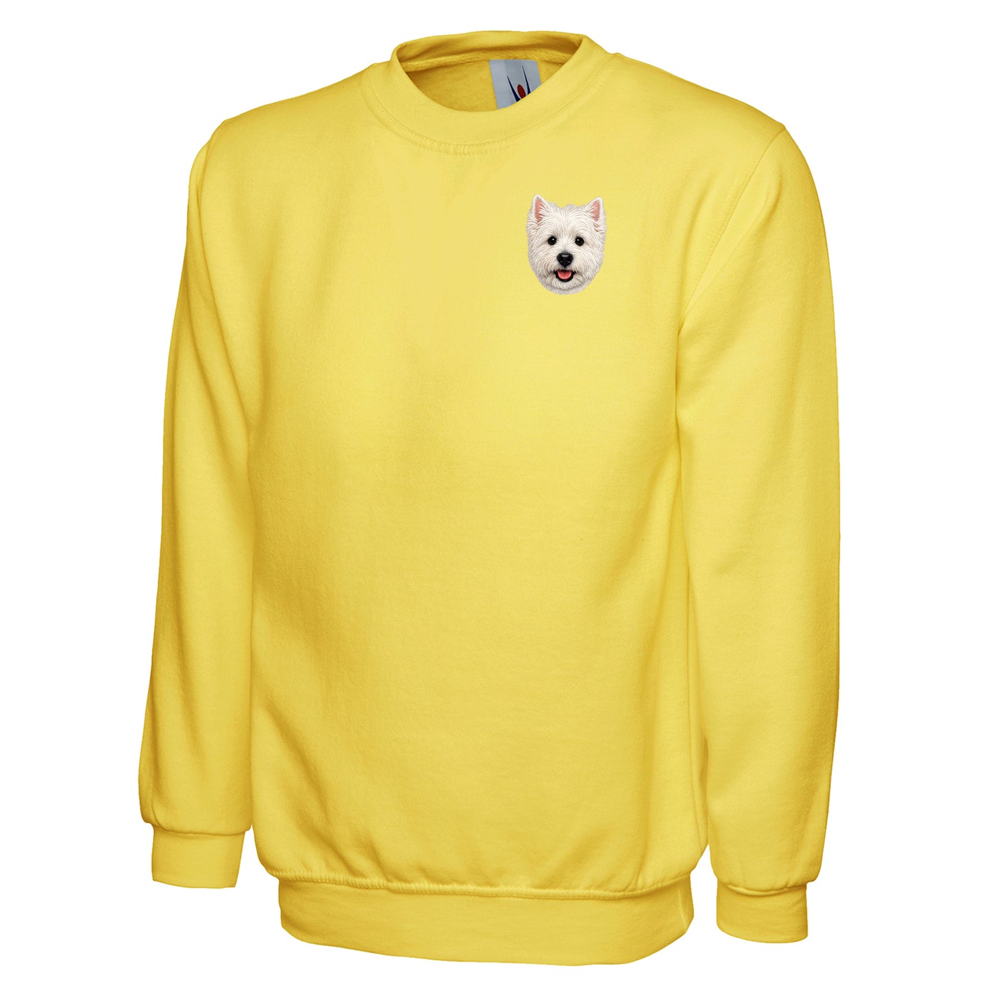Westie Dog Face Sweatshirt 