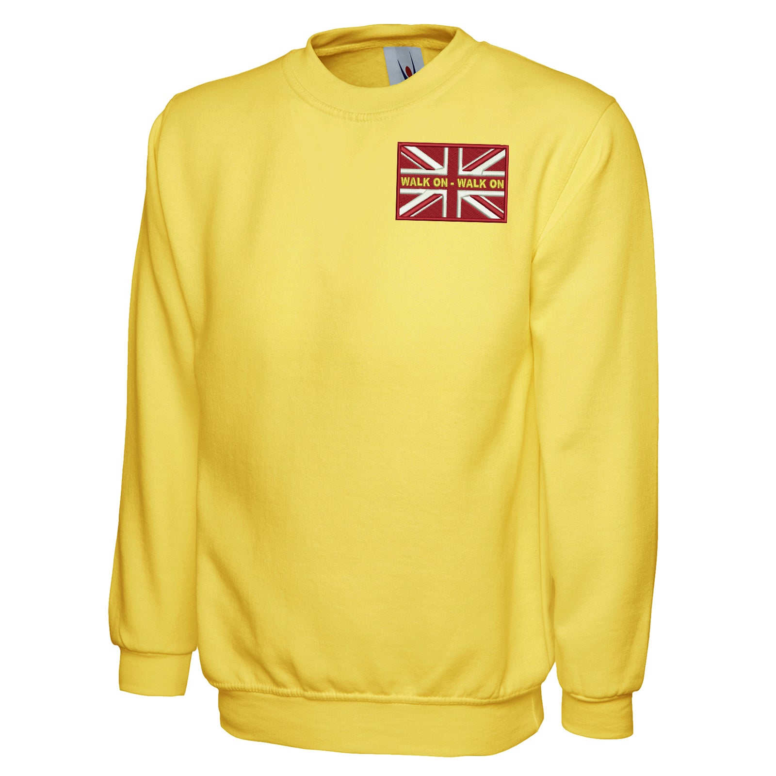 Walk On Walk On Coloured Union Jack Sweatshirt