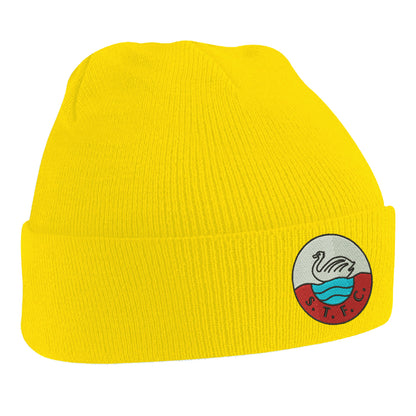 Retro Swansea 1960s Embroidered Beanie Hat