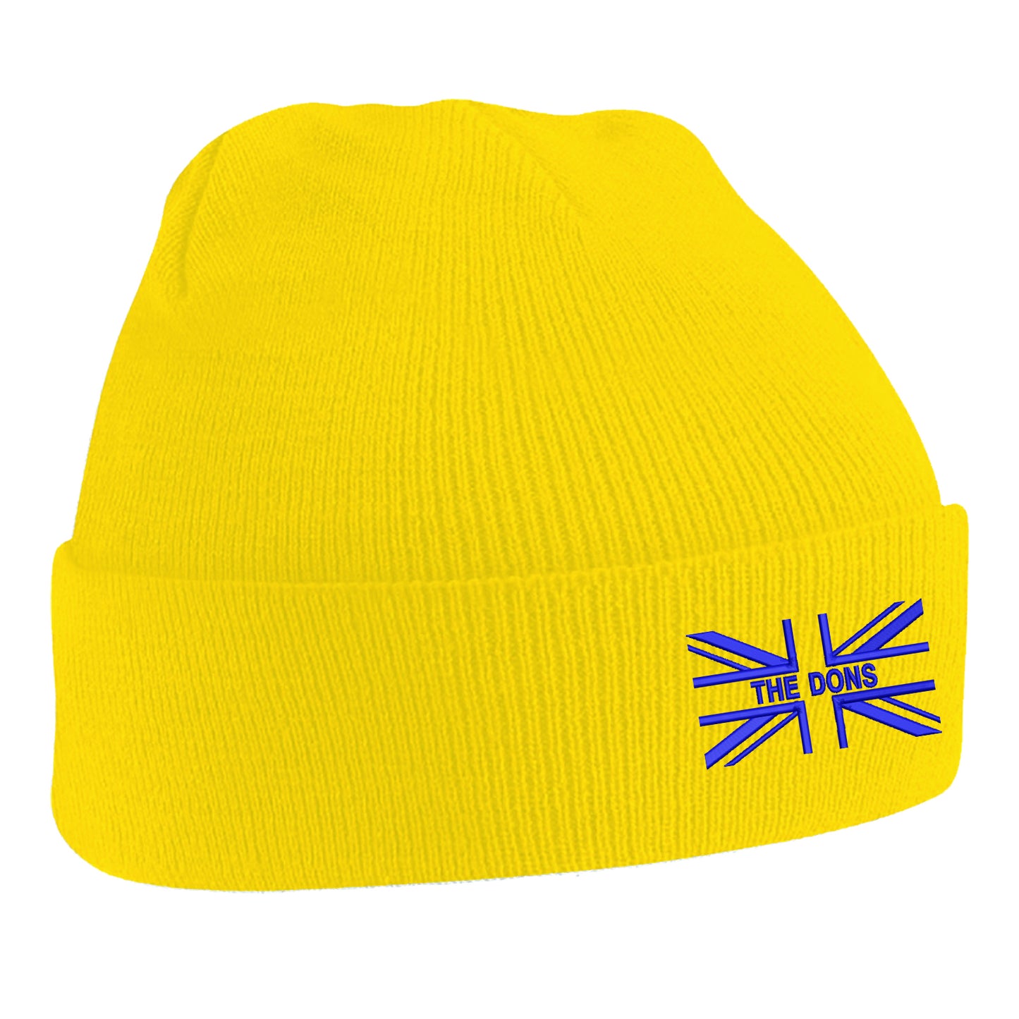 The Dons Union Jack Embroidered Beanie Hat