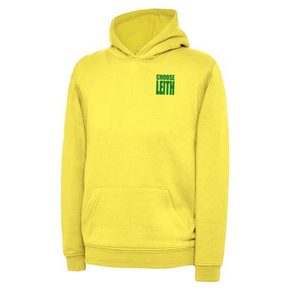 Children's Hibs FC Choose Leith Football Hoodie 