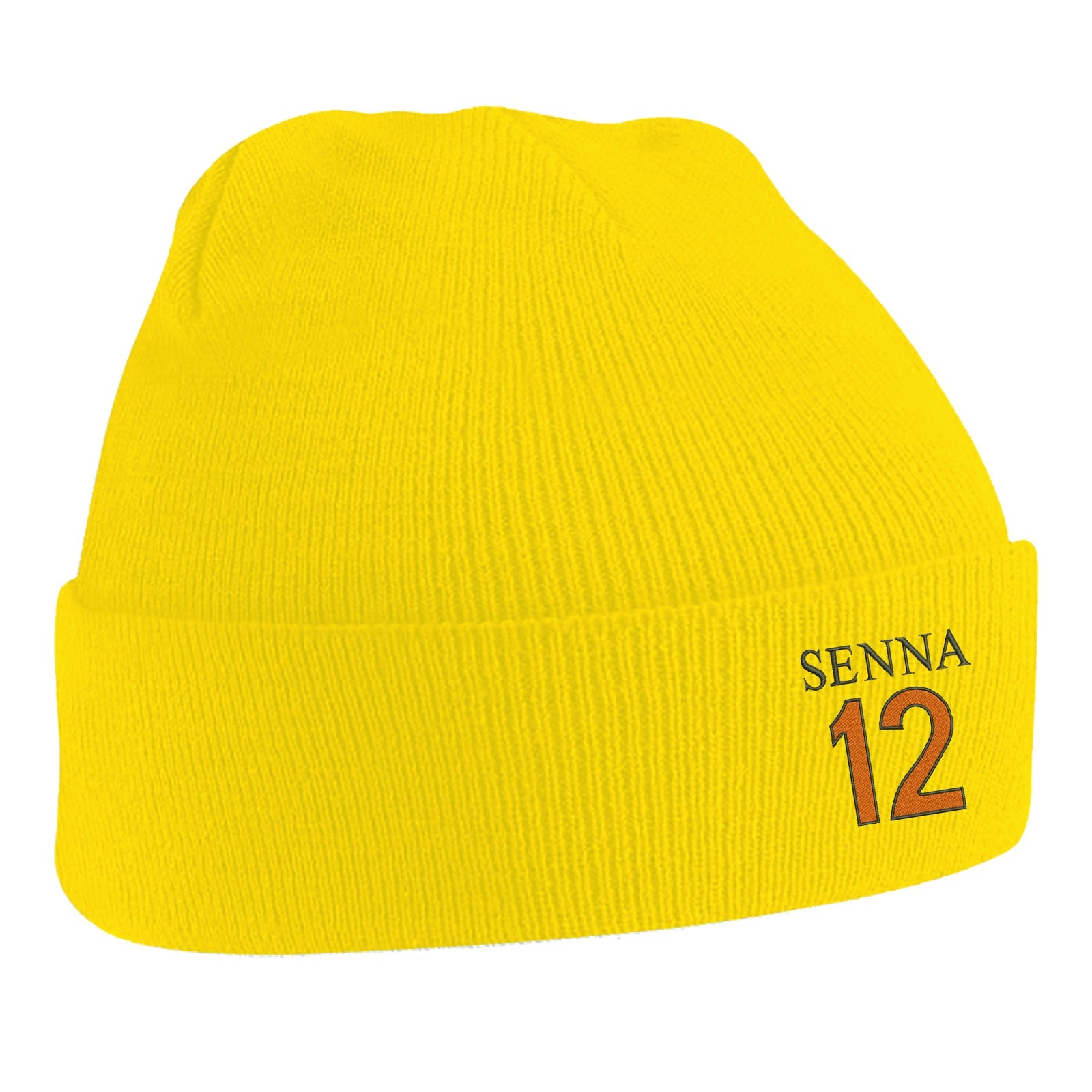 Retro Senna 12 Beanie Hat